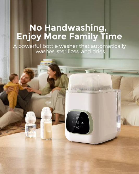 Momcozy KleanPal Pro Baby Bottle Washer and Sterilizer - Aimoptic