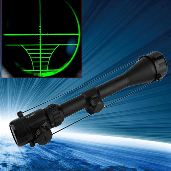 3 - 9x40 Optic Scope Red Green Rangefinder - Aimoptic