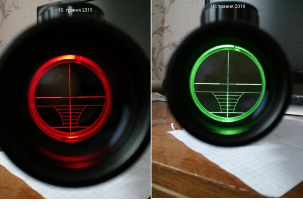 4 - 12X50 EG 3 in 1 Tactical Air Gun Red Green Dot Laser Sight Scope Holographic Optics Rifle Scope - Aimoptic