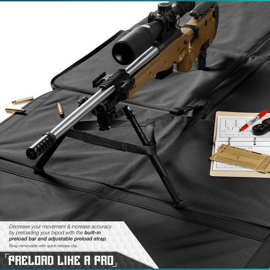 Deluxe Folding Shooting Mat - FSM - Aimoptic