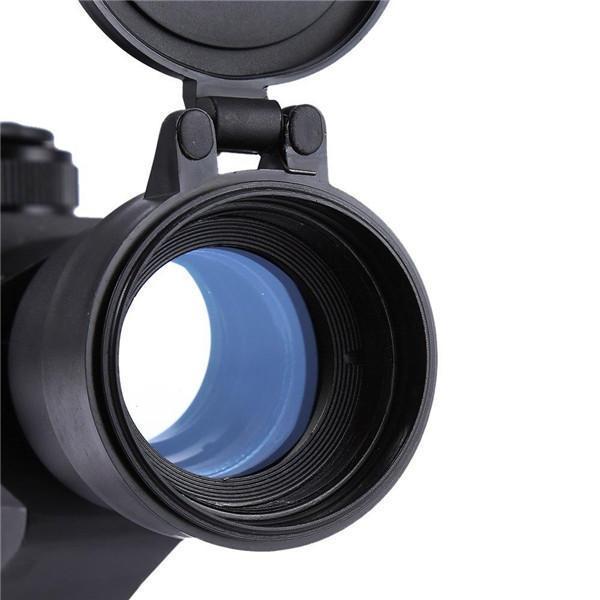 Hunting Riflescopes 32mm M2 Sighting Telescope Laser Gun Sight with Reflex Red Green Dot Scope for 20mm Picatinny Rail - Aimoptic
