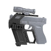 Tactical Area Pistol Kit Installation W/Rail Panel ABS for Glock G17,G18,G19 - Aimoptic