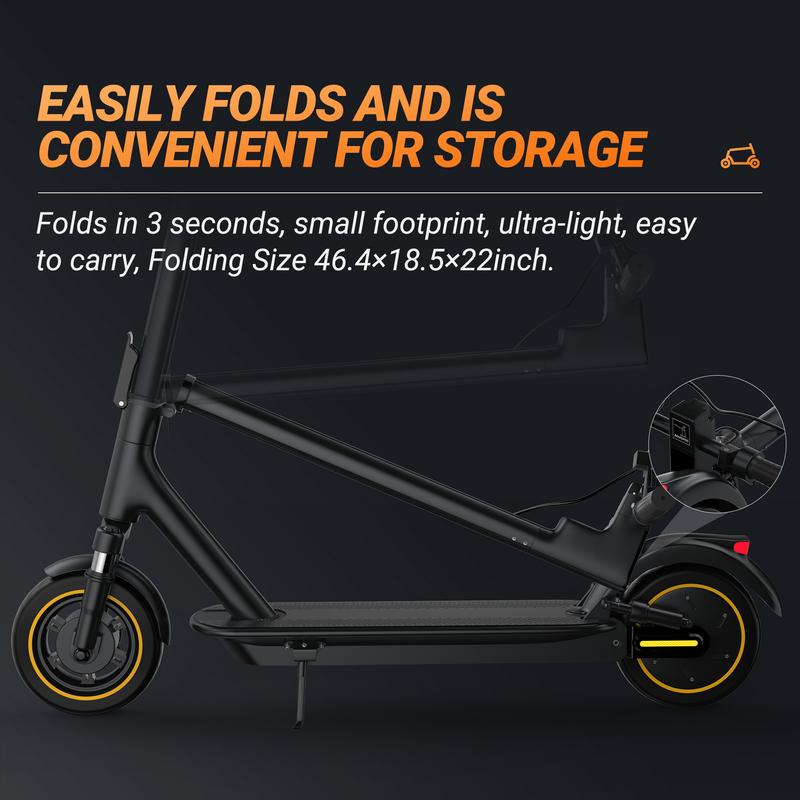 AOVOPRO ES80 Electric Scooter 350W 10.5 Ah Long Range High Speed Foldable - Aimoptic