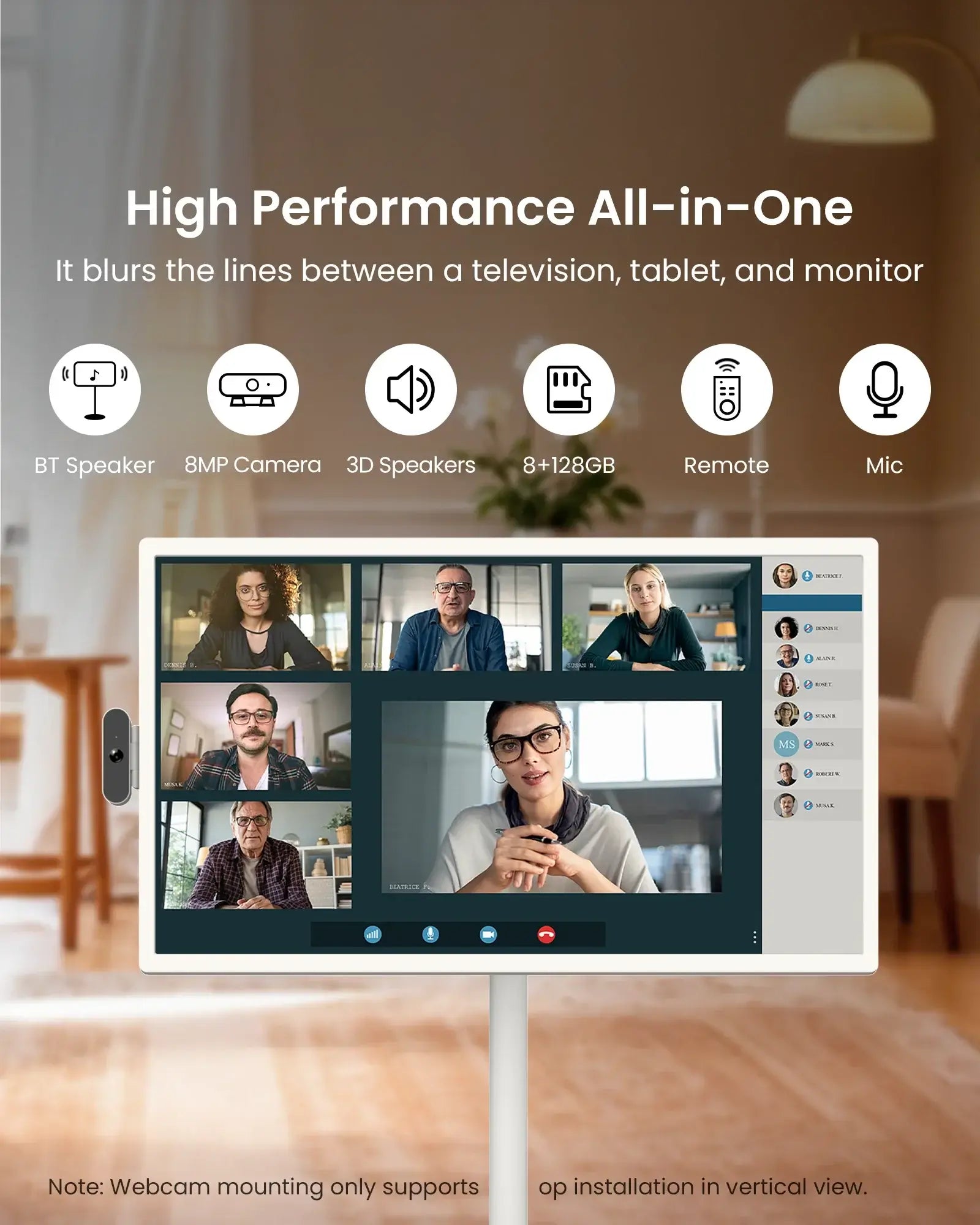 Apolosign 32" Smart Portable TV - Aimoptic