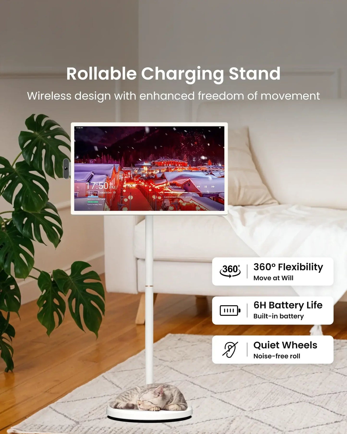 Apolosign 32" Smart Portable TV - Aimoptic