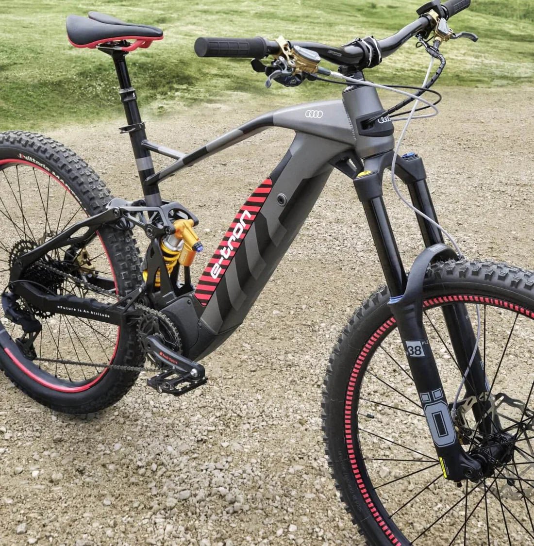 Audi electric mountain bike - Aimoptic