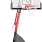 Basketball Hoop Outdoor 10 FT Height Adjustable, Portable Basketball Goals Systems with 45" Backboard for Youth Adults Kids - Backyard, Driveway, Indoor Play - Aimoptic