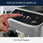 De'Longhi Magnifica Plus Fully Automatic Espresso Machine - Brew 18+ One Touch Coffee Recipes for up to 4 User Profiles, Automatic Milk Steam Wand & Built - in Grinder, Touchscreen Display - Aimoptic