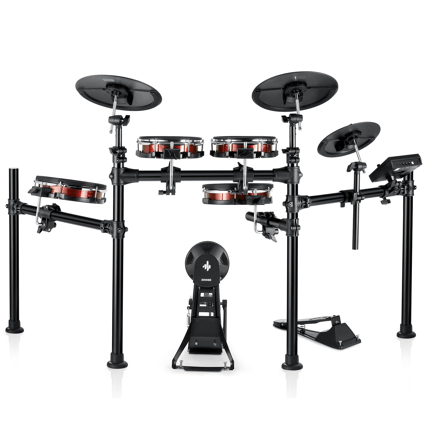 Donner DED - 200 MAX Electronic Drum Kit - Aimoptic