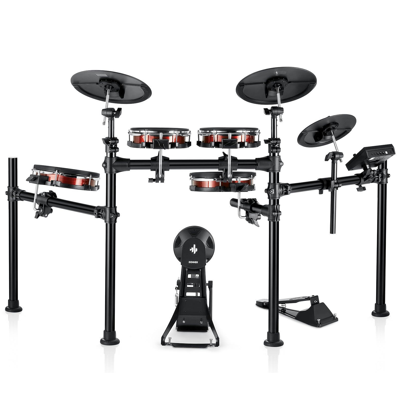 Donner DED - 200 MAX Electronic Drum Kit - Aimoptic