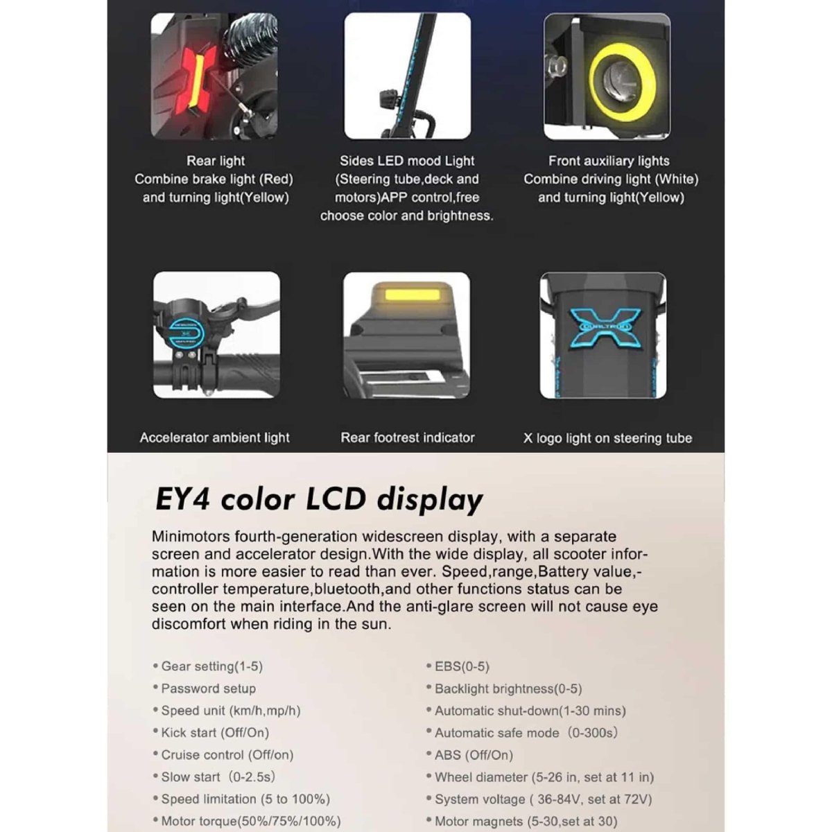 Dualtron X Limited Electric Scooter - Aimoptic