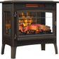 duraflame Freestanding Electric Fireplace Stove Heater with 3D Flame Effect for 1,000 Sq. Ft. Room, - Aimoptic