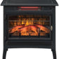 duraflame Freestanding Electric Fireplace Stove Heater with 3D Flame Effect for 1,000 Sq. Ft. Room, - Aimoptic