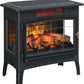 duraflame Freestanding Electric Fireplace Stove Heater with 3D Flame Effect for 1,000 Sq. Ft. Room, - Aimoptic