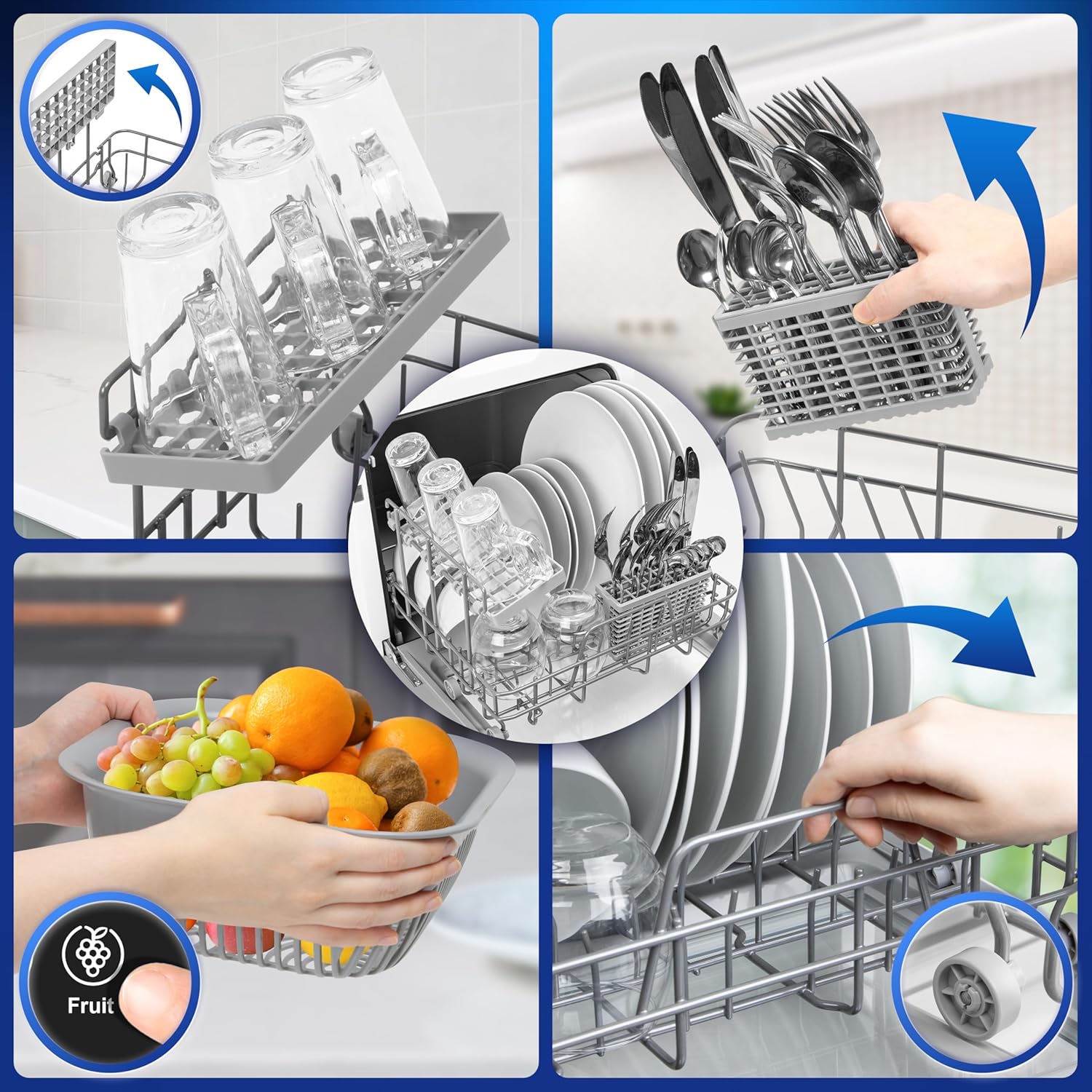 Duronic Table Top Dishwasher DW5 - Aimoptic