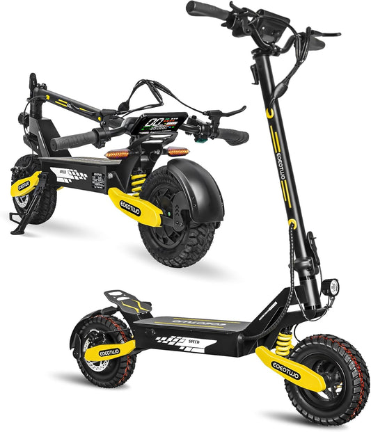 EOEOTWO Electric Scooter for Adults Foldable - Aimoptic