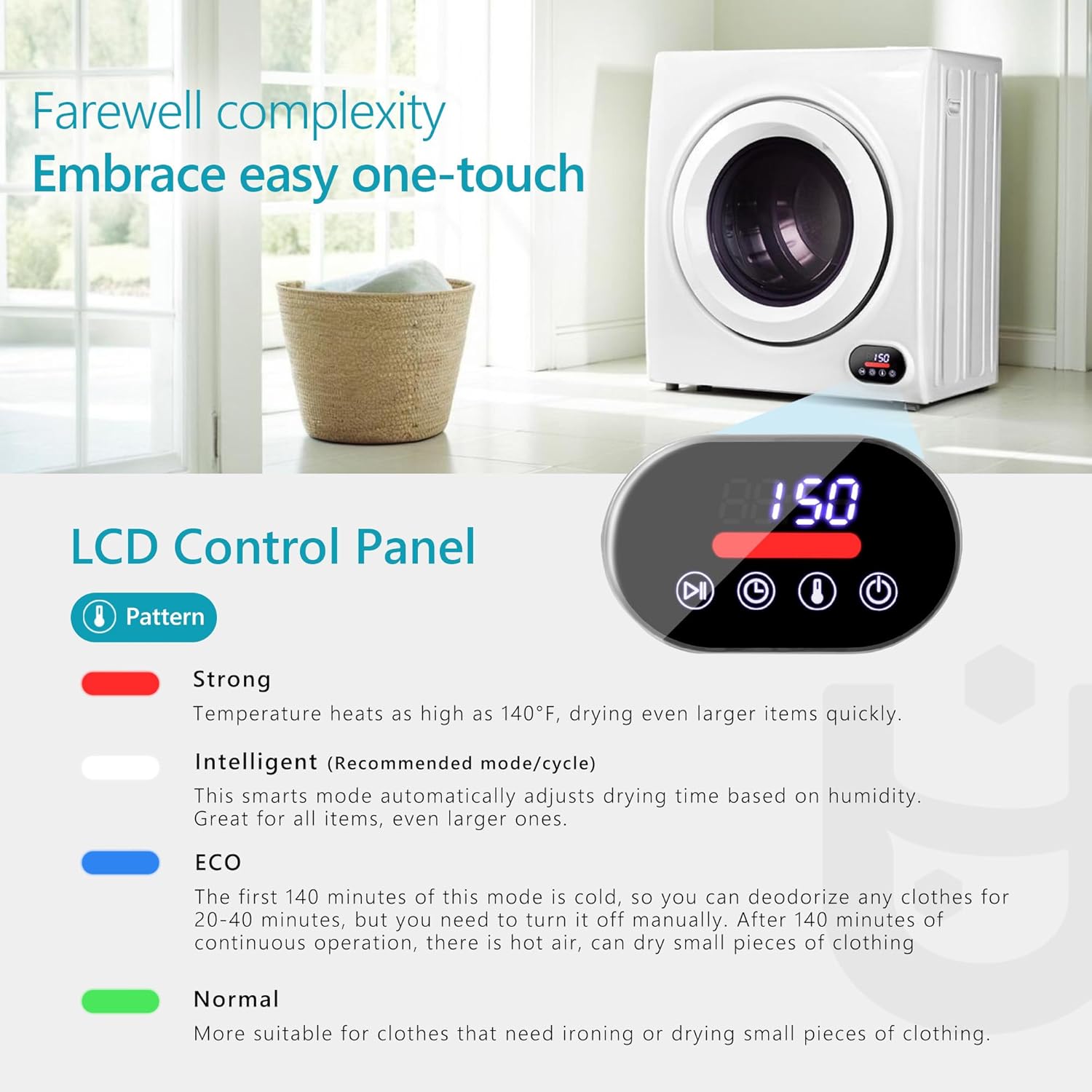 Euhomy 110V Portable Clothes Dryer - Aimoptic