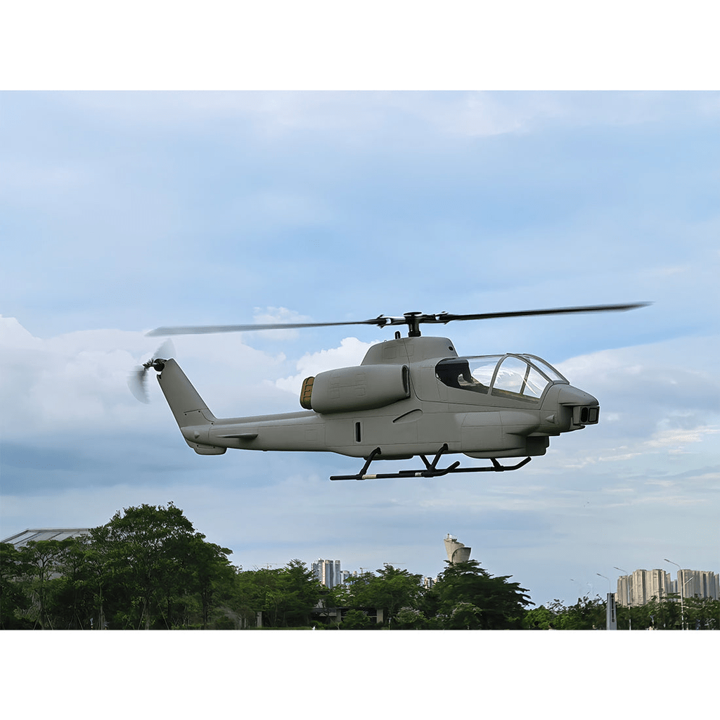 FLISHRC FL500 AH - 1 Cobra 500 - Class Large Scale GPS RC Helicopter Model with L7 Flight Controller 2.4G 6CH RTF - Aimoptic