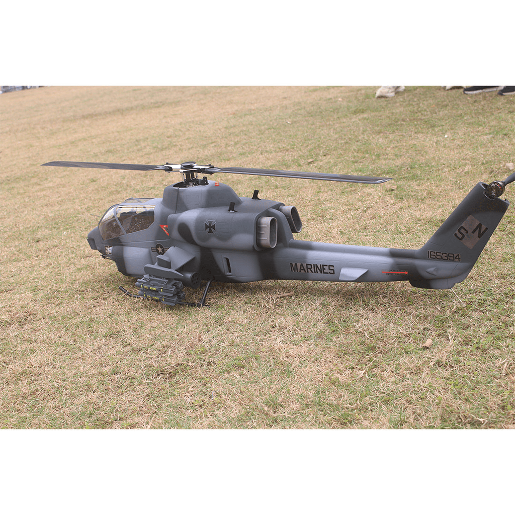 FLISHRC FL500 AH - 1 Cobra 500 - Class Large Scale GPS RC Helicopter Model with L7 Flight Controller 2.4G 6CH RTF - LL - Aimoptic