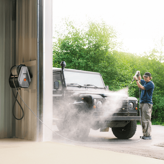 Grandfalls Retractable Pressure Washer Plus - Aimoptic