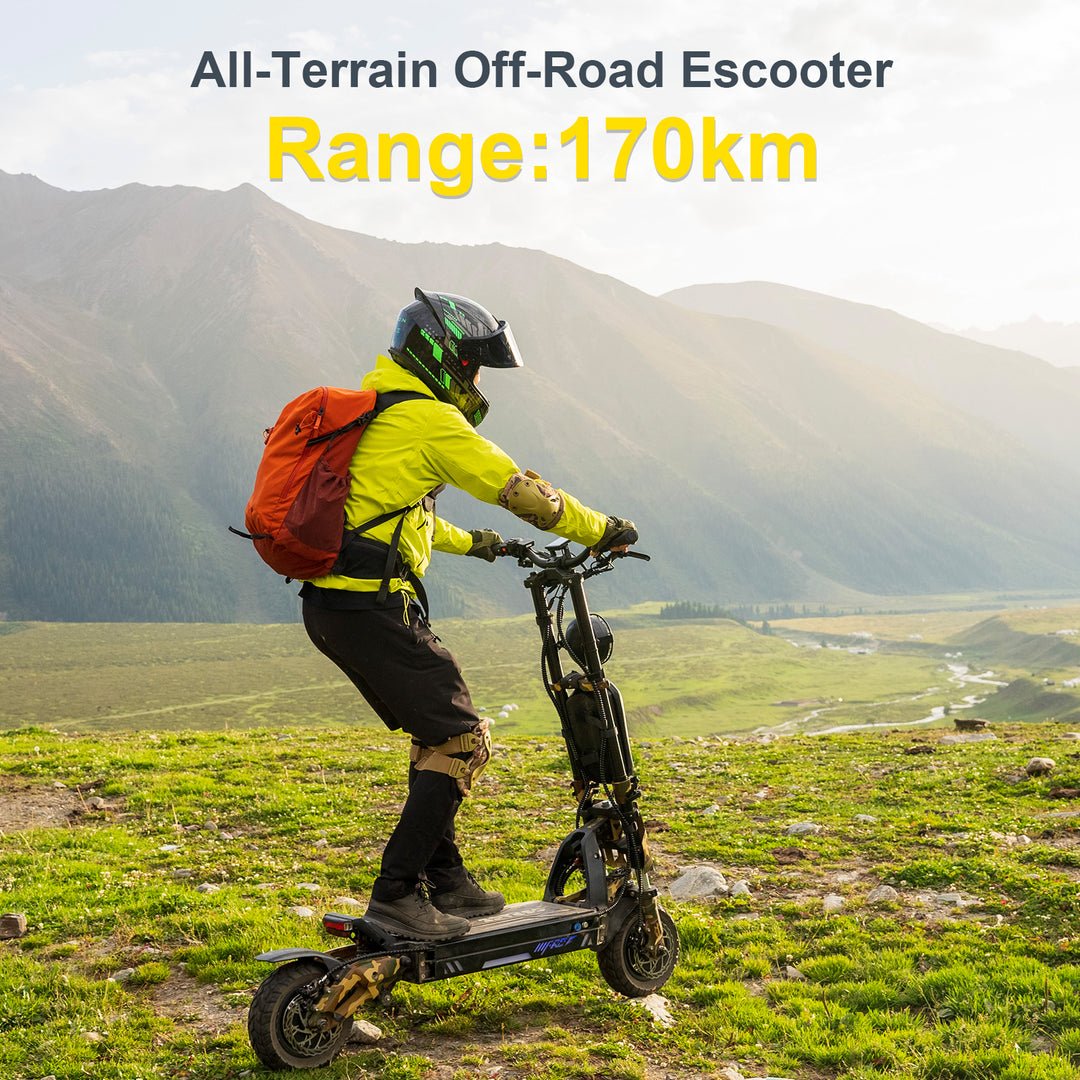 GSPACE Mars GTR Hyper Scooter Off - Road Electric Scooter - Aimoptic