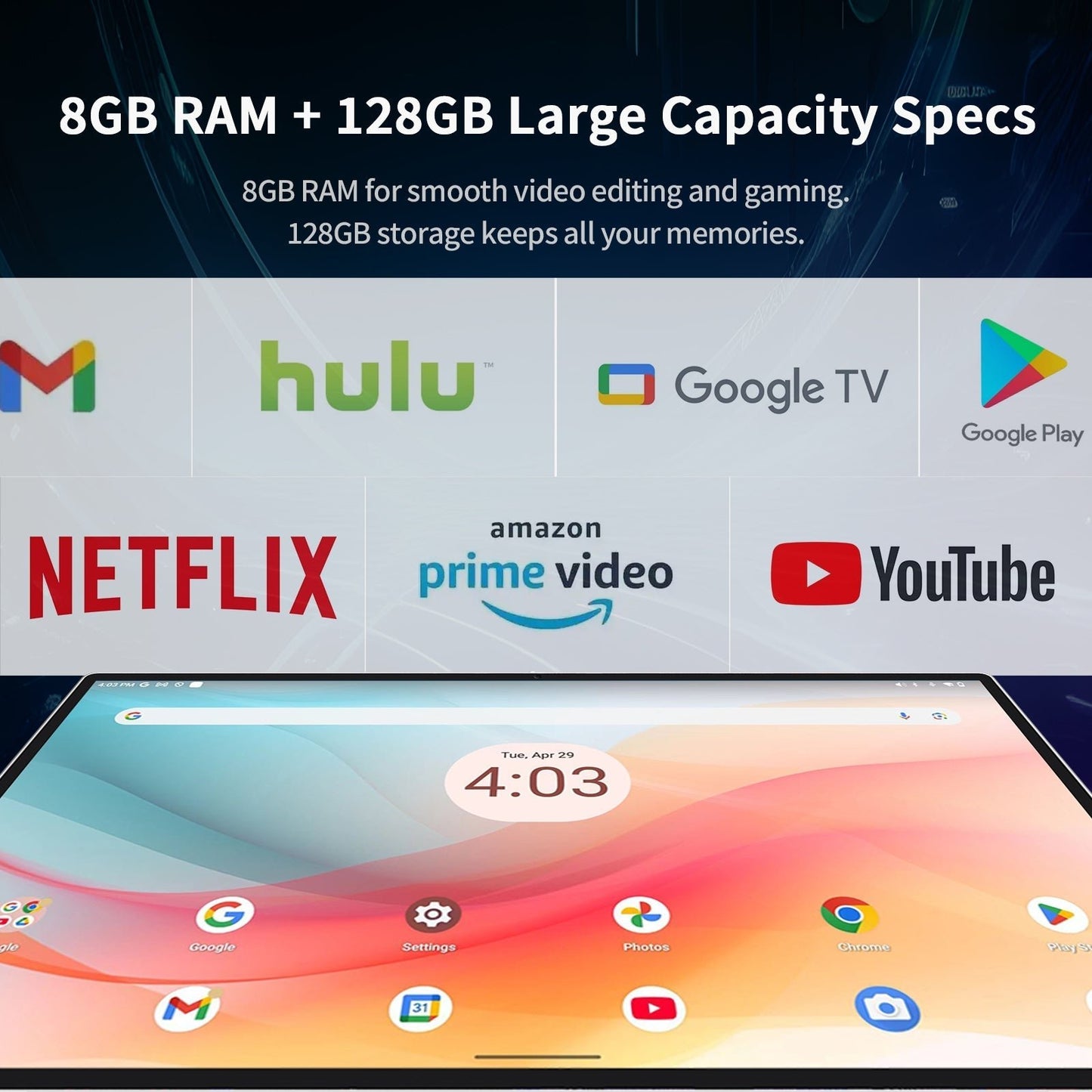 KTC 25" FHD Portable Touch Screen Monitor with Camera, Google EDLA,5000mAh Battery, Remote Control for Travel - Aimoptic