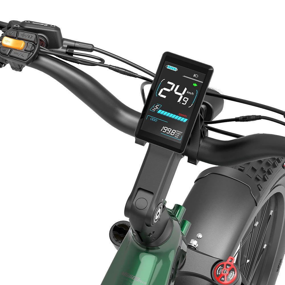 Lankeleisi MG600 Plus 2025 Version 26" Fat Bike 960Wh All Terrain SUV E - Bike with Torque Sensor 48V 20Ah Battery - Aimoptic