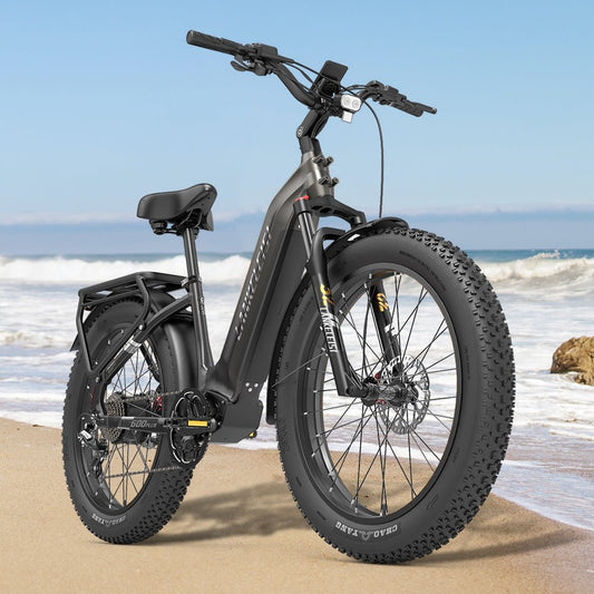 Lankeleisi MG600 Plus 2025 Version 26" Fat Bike 960Wh All Terrain SUV E - Bike with Torque Sensor 48V 20Ah Battery - Aimoptic