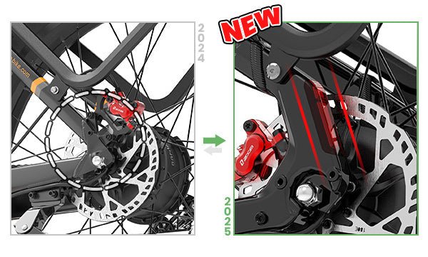 Lankeleisi MG600 Plus 2025 Version 26" Fat Bike 960Wh All Terrain SUV E - Bike with Torque Sensor 48V 20Ah Battery - Aimoptic