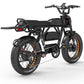 Lankeleisi X - Black Knight 1000W*2 Dual Motor 20" Fat Bike 1200Wh+960Wh Full Suspension E - Mountain Bike 25Ah+20Ah Dual Batteries E - MTB - Aimoptic
