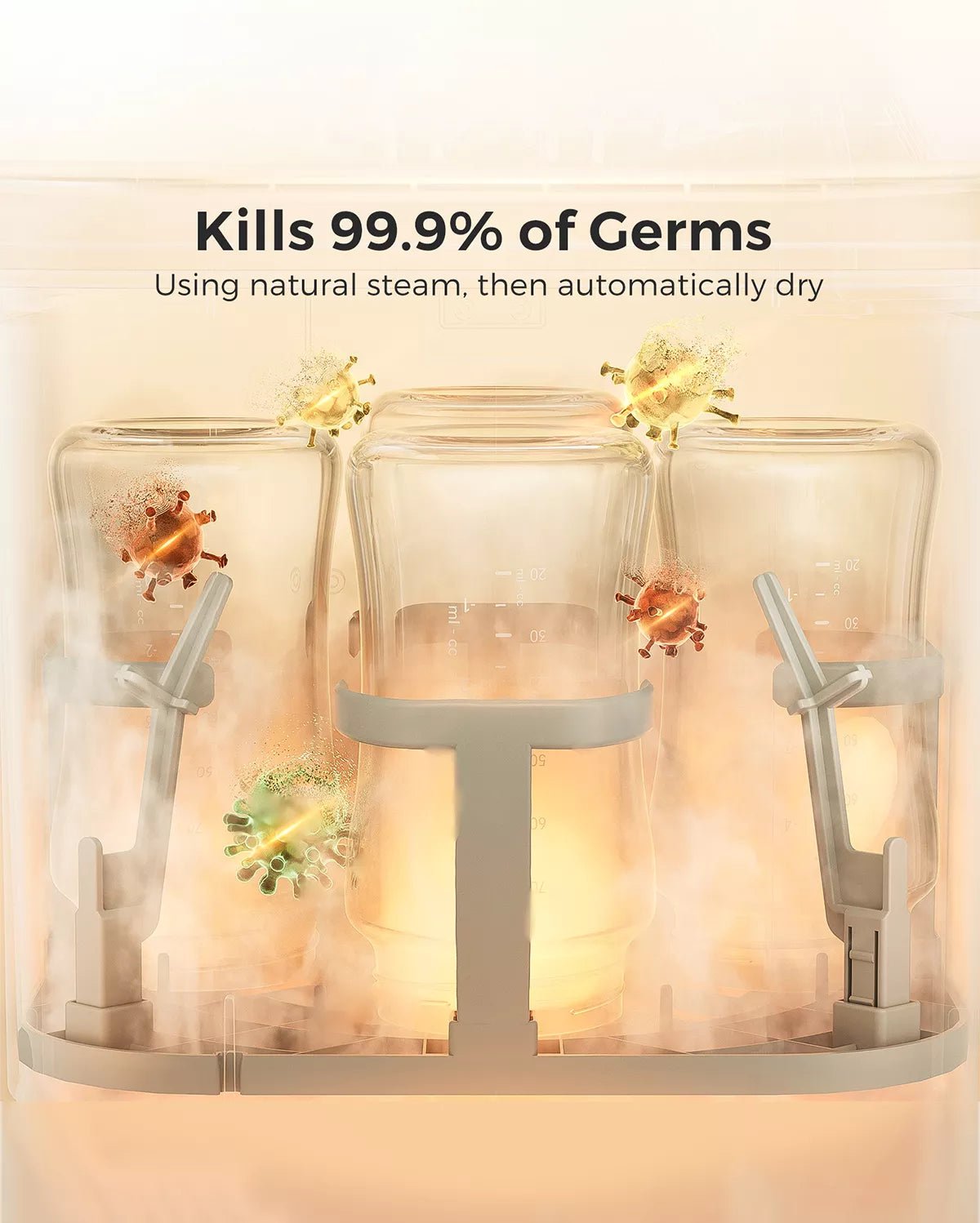 Momcozy KleanPal Pro Baby Bottle Washer and Sterilizer - Aimoptic