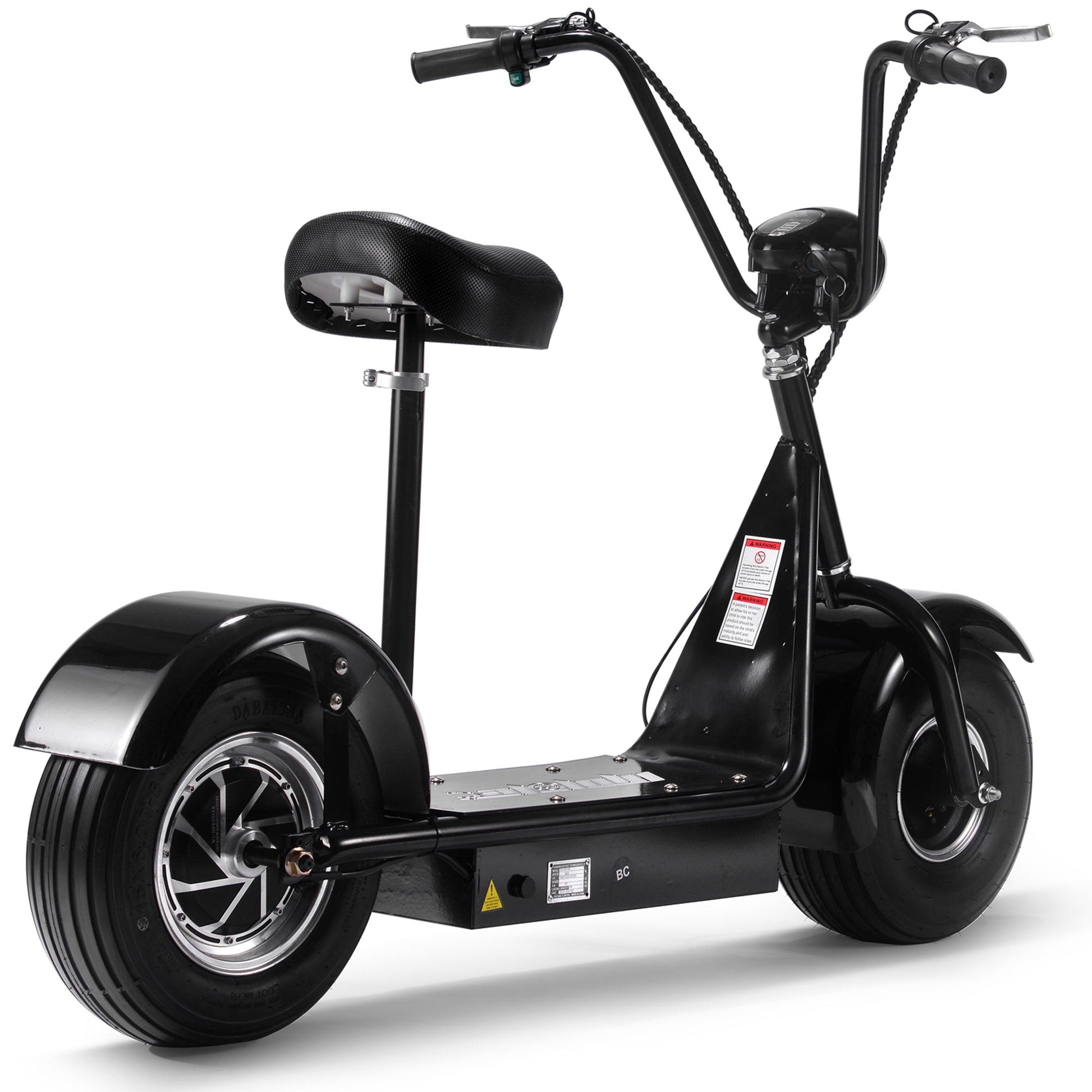 MotoTec FatBoy 48V/12Ah 800W Electric Scooter - Aimoptic