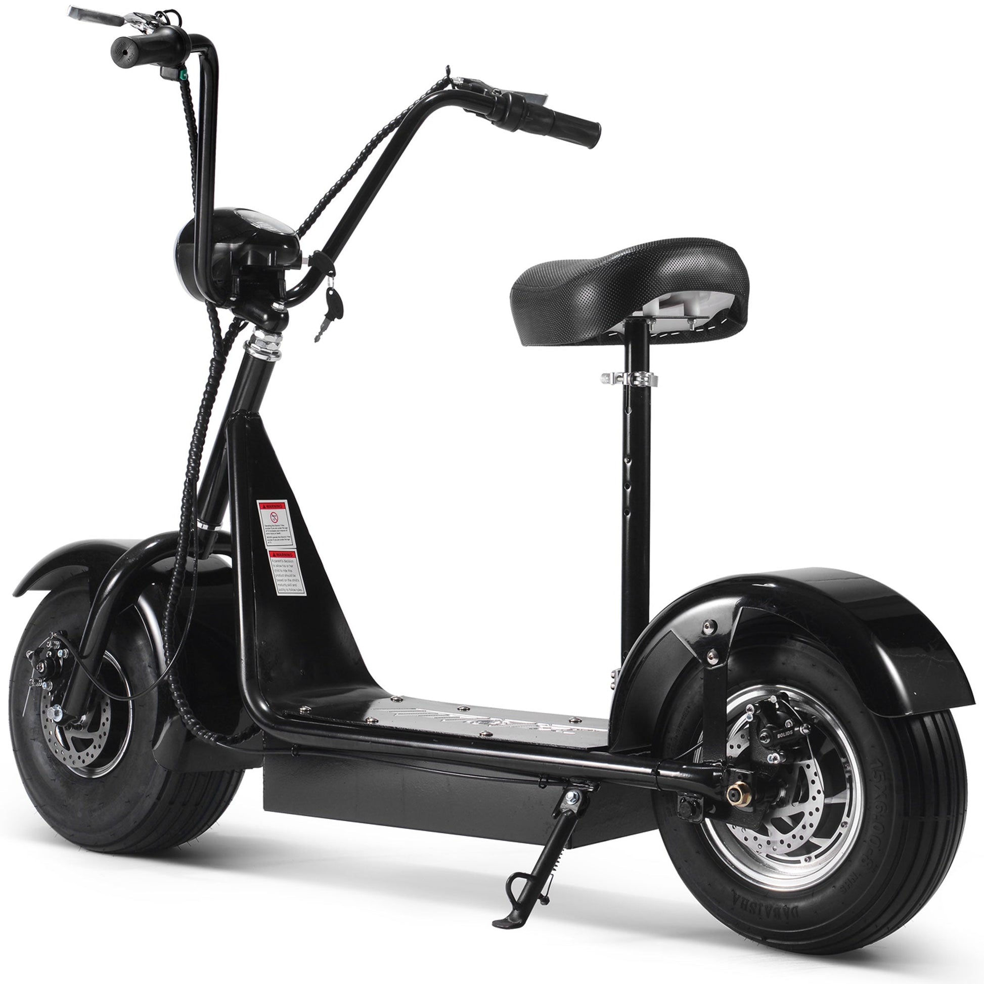 MotoTec FatBoy 48V/12Ah 800W Electric Scooter - Aimoptic