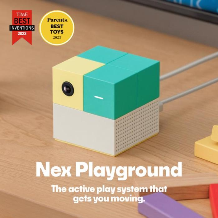 Nex Playground - The Active Play System for Kids & Families Game Console - Aimoptic