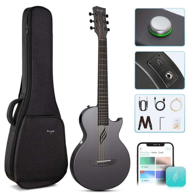 NOVA GO/SP1 Carbon Fiber Travel Guitar - Aimoptic
