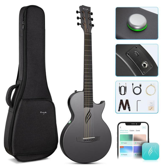 NOVA GO/SP1 Carbon Fiber Travel Guitar - Aimoptic