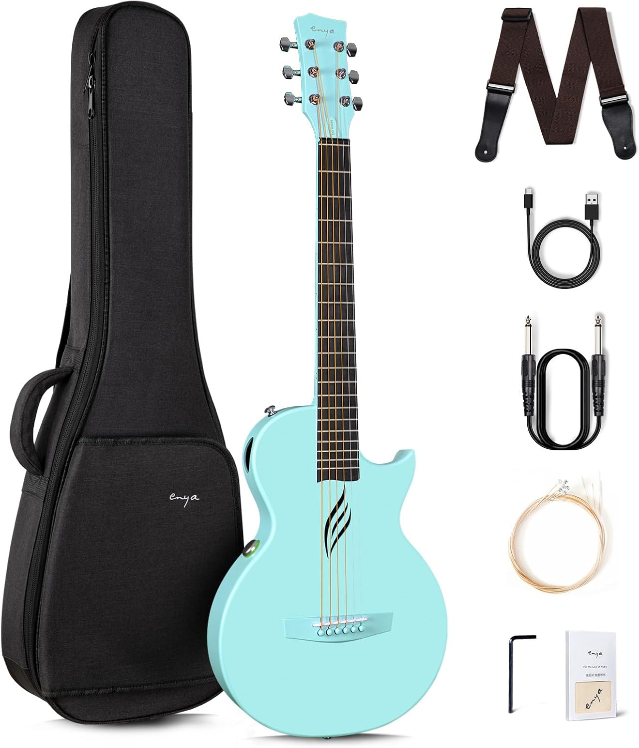 NOVA GO/SP1 Carbon Fiber Travel Guitar - Aimoptic