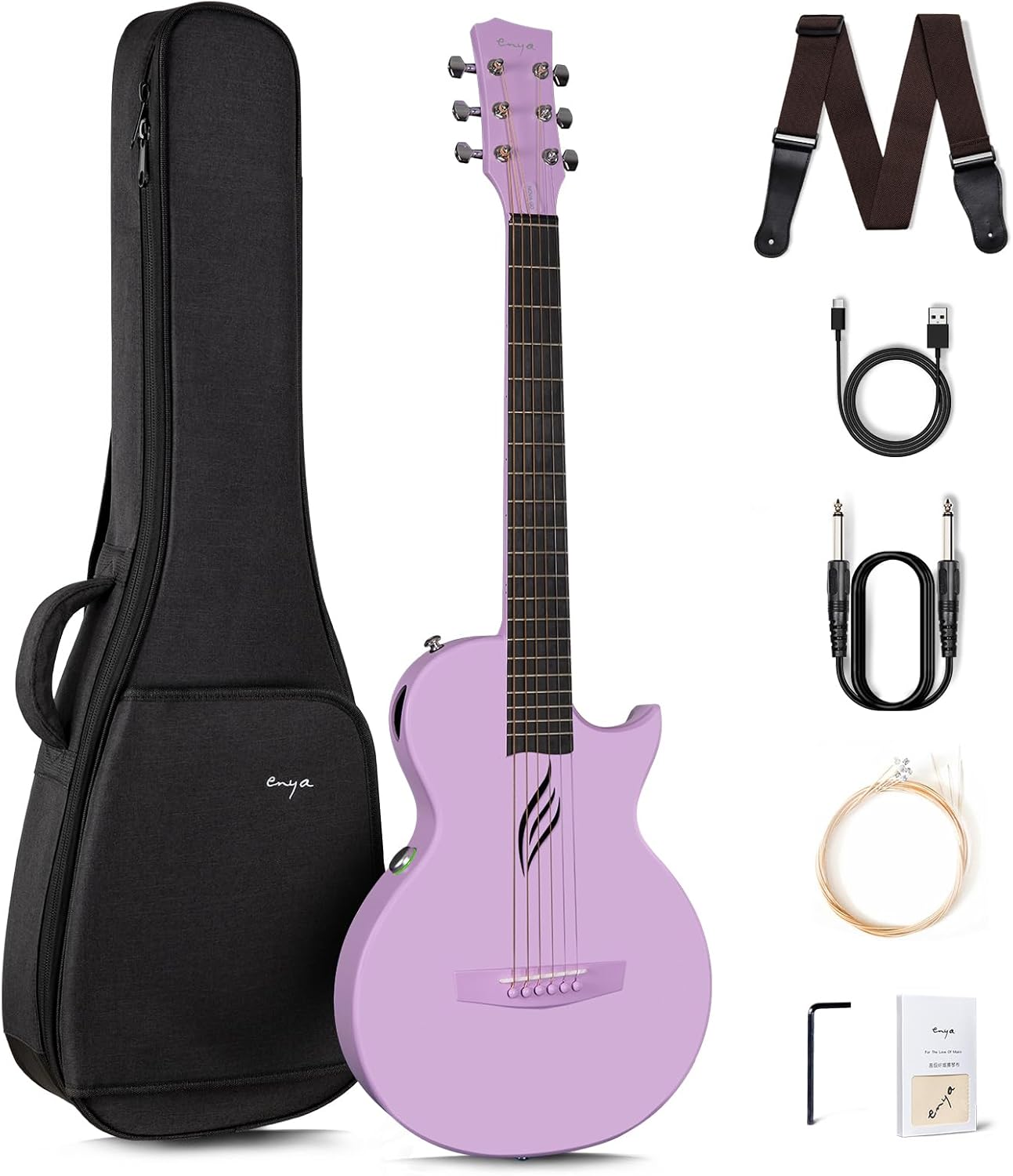 NOVA GO/SP1 Carbon Fiber Travel Guitar - Aimoptic