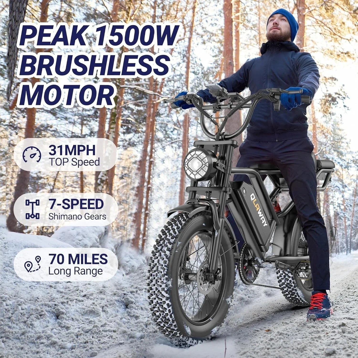Qlaway Electric Motorcycle Ebikes - Aimoptic