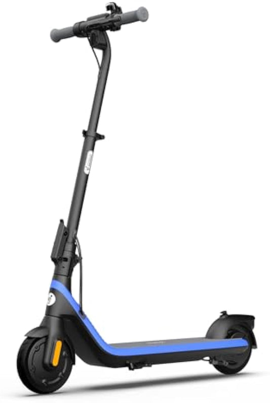Segway Ninebot eKickScooter - Electric Scooter for Kids 6 - 14, w/t Adjustable Handlebar Height (Only C2 Pro) for Riders up to 132 lbs, Includes New Cruise Mode, UL - 2272 Certified - Aimoptic
