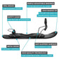 Snowfeet* 44 CM | Skiskates | Skates on Snow | Mini Skis | SECRET SALE - Aimoptic