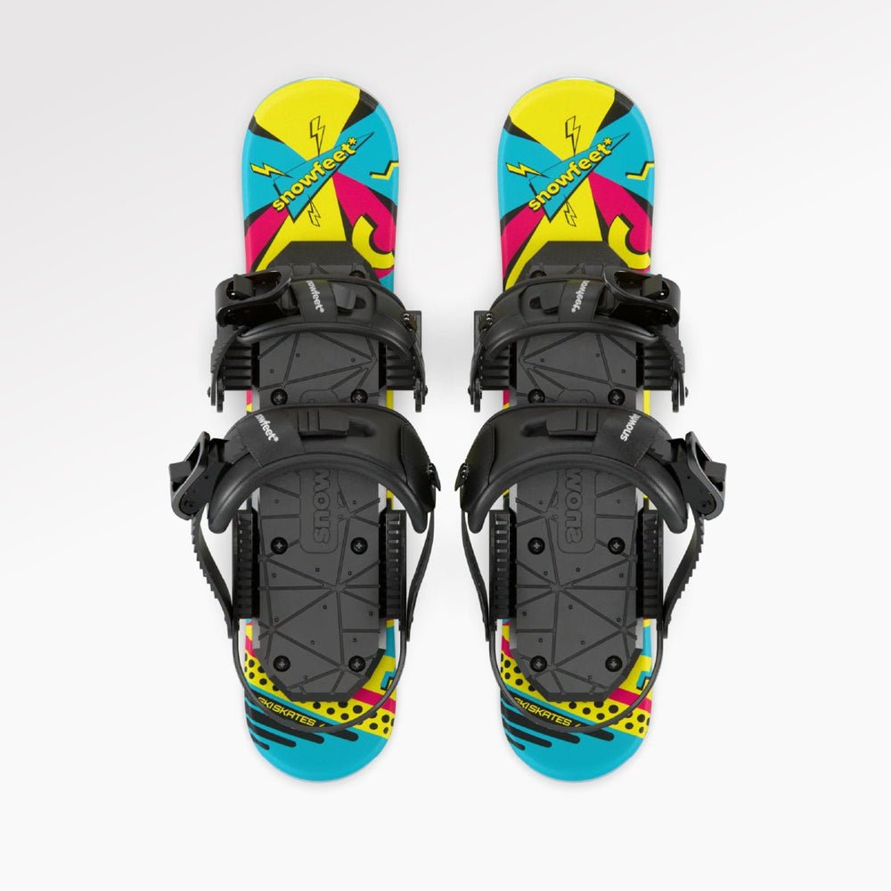 Snowfeet* 44 CM | Skiskates | Skates on Snow | Mini Skis | SECRET SALE - Aimoptic