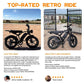 TST® R002 20'' 1500W Full Suspension Moped - style Electric Bike - Aimoptic