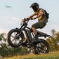 TST® R002 20'' 1500W Full Suspension Moped - style Electric Bike - Aimoptic