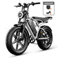 TST® R002 20'' 1500W Full Suspension Moped - style Electric Bike - Aimoptic