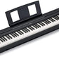 YAMAHA P71 88 - Key Weighted Action Digital Piano with Sustain Pedal and Power Supply - Aimoptic