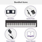 YAMAHA P71 88 - Key Weighted Action Digital Piano with Sustain Pedal and Power Supply - Aimoptic