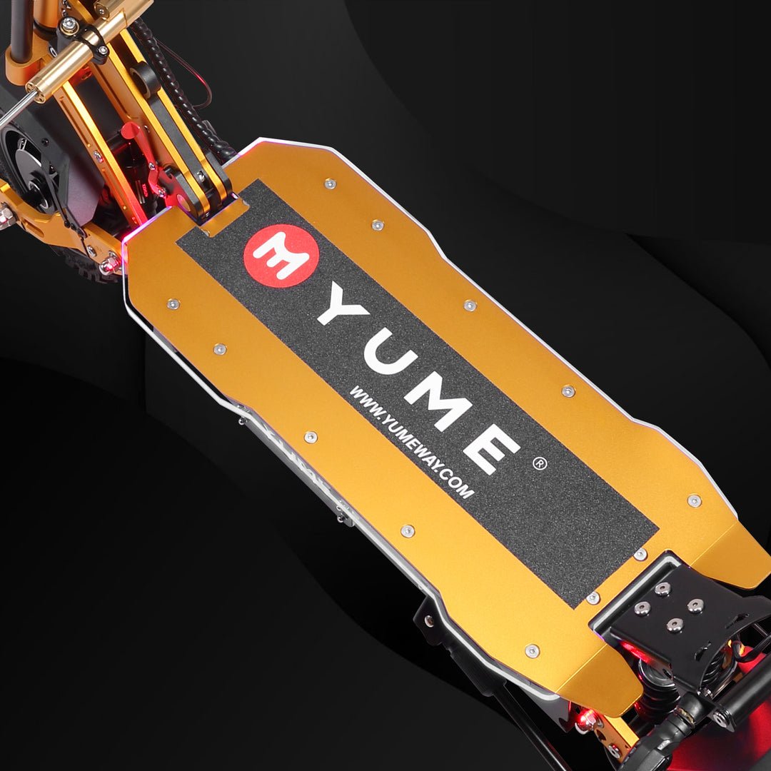 YUME SCOOTER X11+ 6000W Motor Scooter, 50MPH 56/60 Miles 60V 27/30AH Electric Scooter for Adults, 11" Tire with Steering Damper 440lbs Max Loading Adult E - Scooter,UL - 2272 Certified - LL - Aimoptic