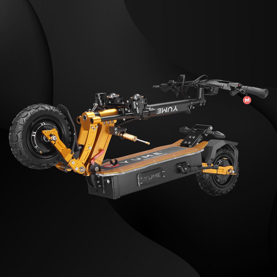 YUME SCOOTER X11+ 6000W Motor Scooter, 50MPH 56/60 Miles 60V 27/30AH Electric Scooter for Adults, 11" Tire with Steering Damper 440lbs Max Loading Adult E - Scooter,UL - 2272 Certified - LL - Aimoptic