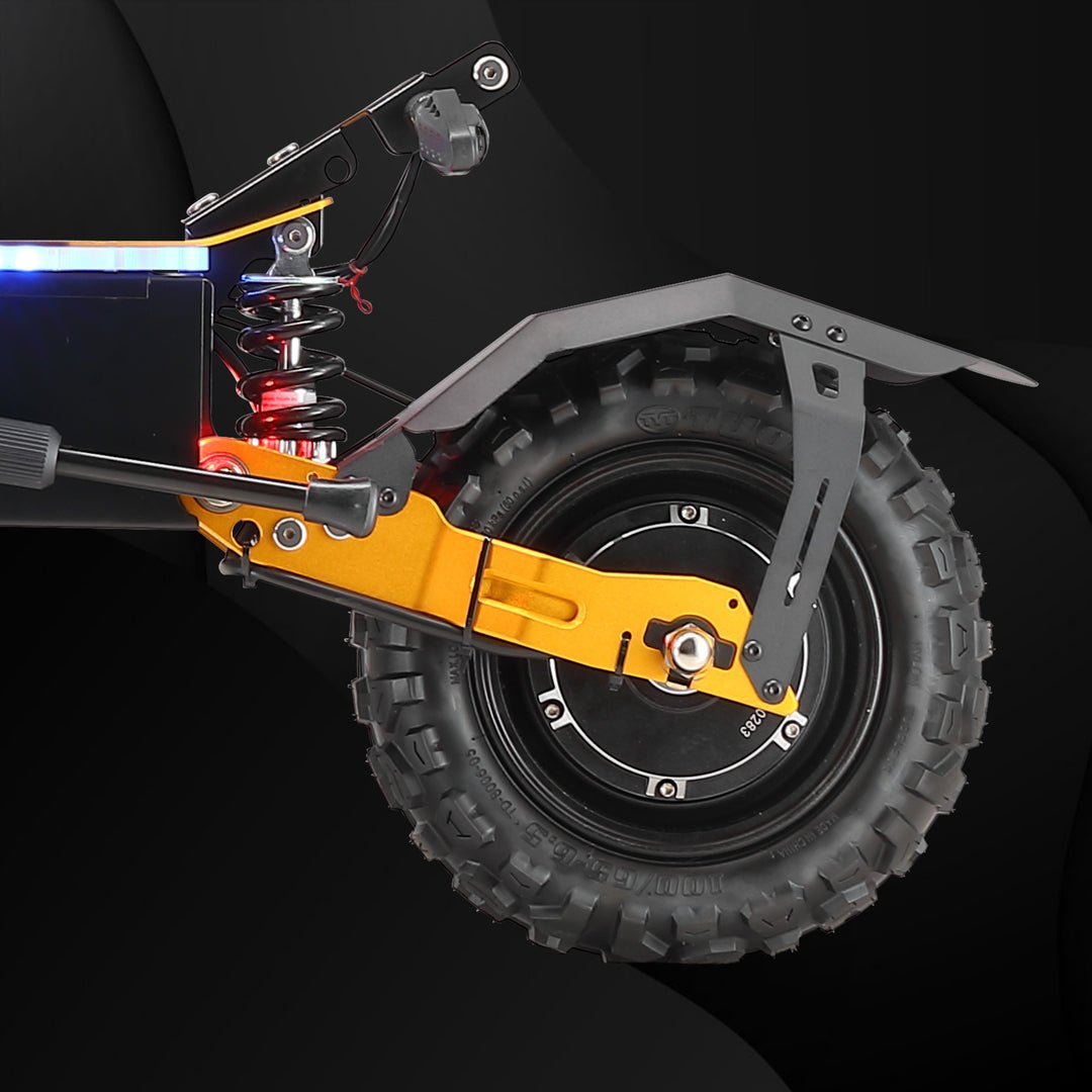 YUME SCOOTER X11+ 6000W Motor Scooter, 50MPH 56/60 Miles 60V 27/30AH Electric Scooter for Adults, 11" Tire with Steering Damper 440lbs Max Loading Adult E - Scooter,UL - 2272 Certified - LL - Aimoptic